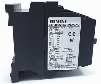 Relè temporizzatore Siemens 3TH4 / Relè contattore a 8 poli a polo 10