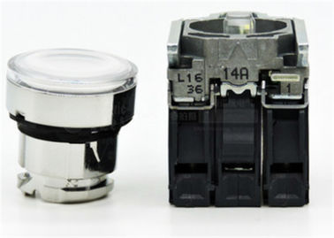 Interruttore elettrico a pulsante Schneider Harmony XB4BM per pannelli di controllo in metallo modulare