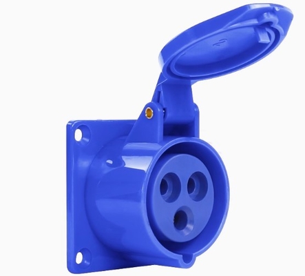 3 poli 16A Sottili esposti per la rete industriale 3 prese CEE/IEC International Industrial Connector