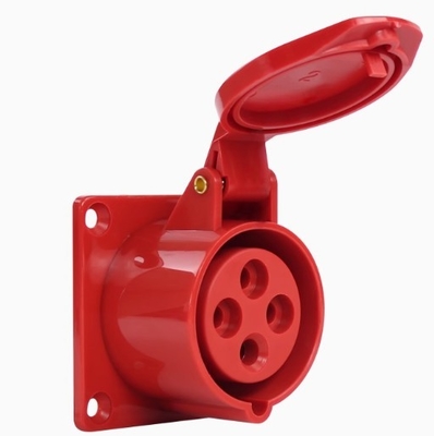 380v 4x16 16A presa nascosta industriale 4 poli presa elettrica impermeabile IP44